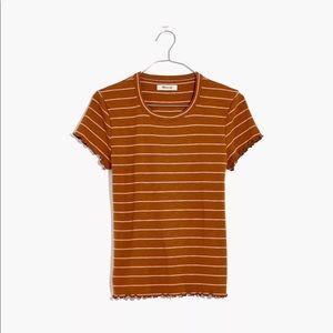 Baby Tee in Milstead Stripe